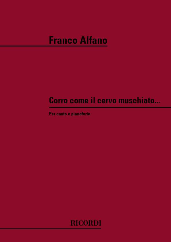 Corro Come Il Cervo Muschiato